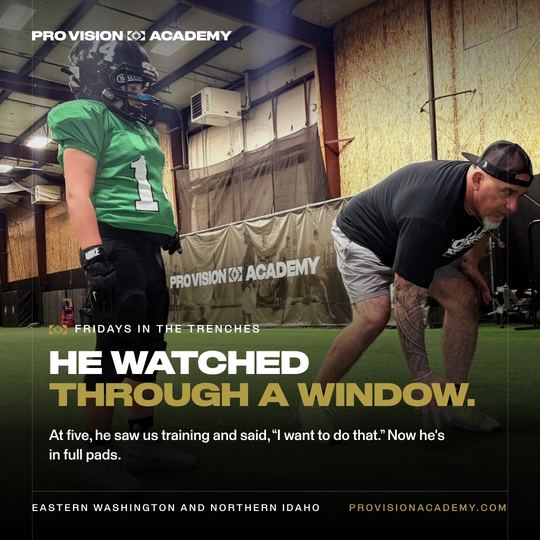 A Pro Vision Academy social post, produced by bahlr