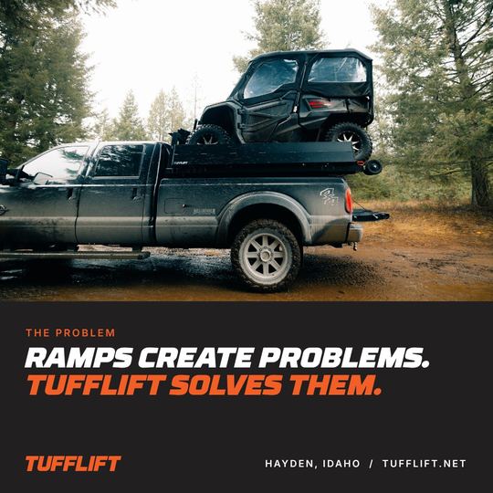A TUFFLIFT social post, produced by bahlr