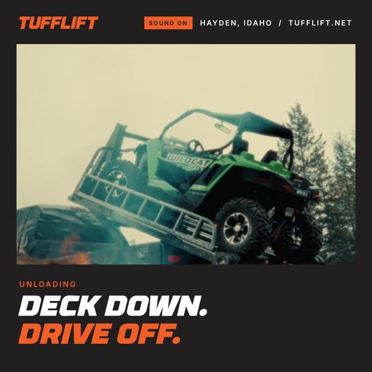 A TUFFLIFT social post, produced by bahlr