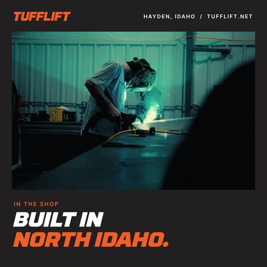 A TUFFLIFT social post, produced by bahlr