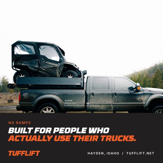 A TUFFLIFT social post, produced by bahlr