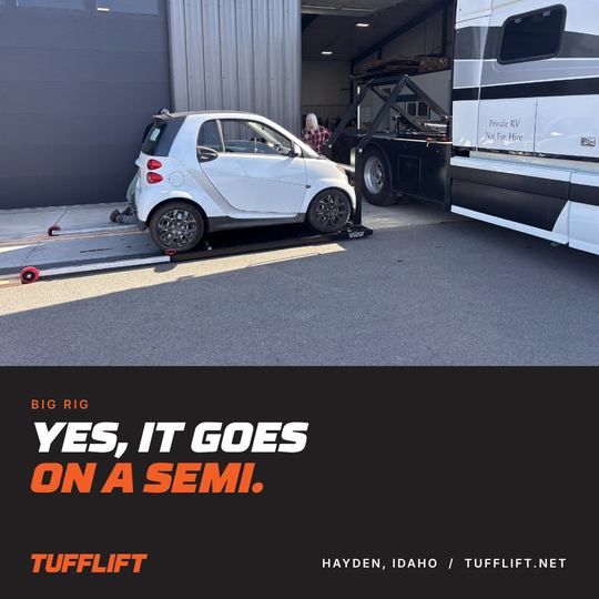 A TUFFLIFT social post, produced by bahlr