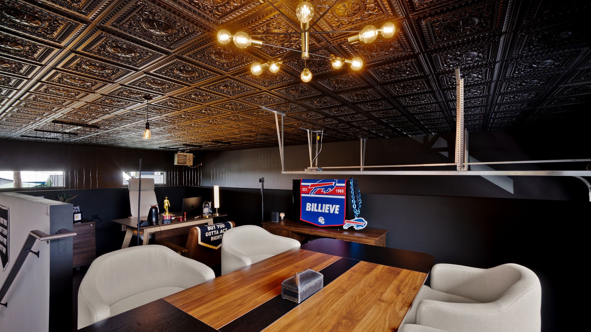 The conference room at the bahlr studio in Hayden, Idaho